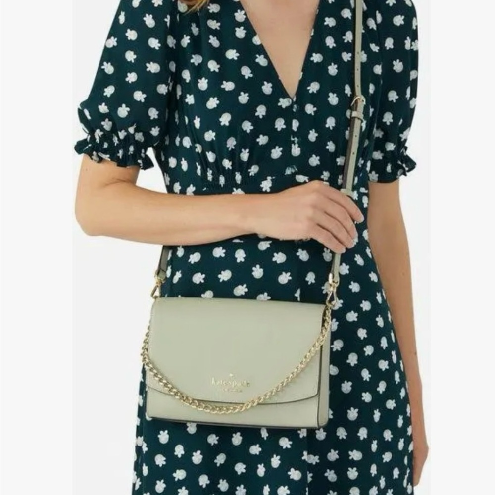 Kate Spade Carson Convertible Crossbody in Sage Green